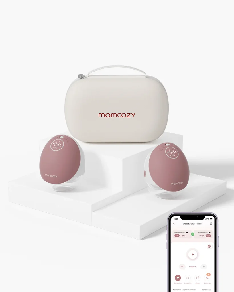 Молокоотсос Momcozy M9 Mobile Flow BP223 — умный беспроводной